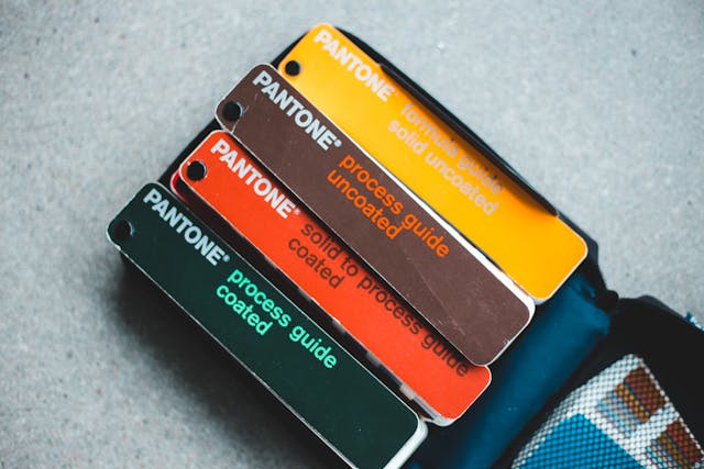 What are Pantone colors and how are they used?