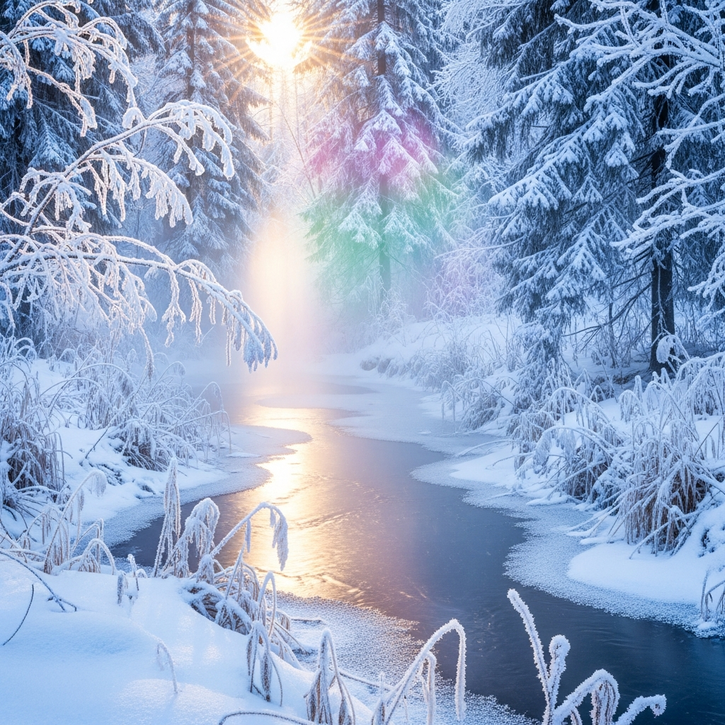 Frozen Morning Light