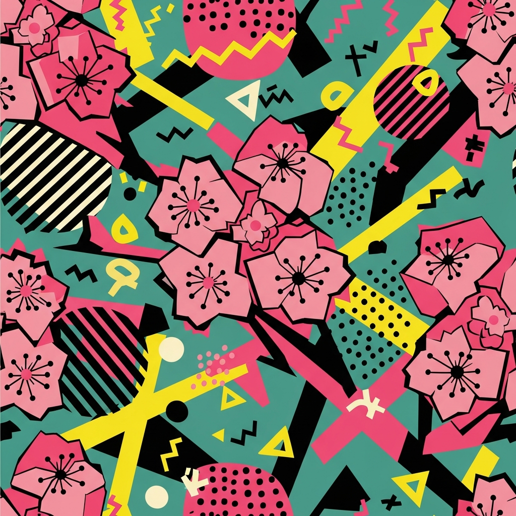 Graphic Spring Bloom