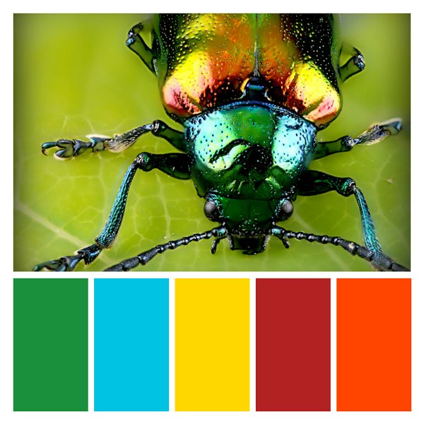 Iridescent Beetle