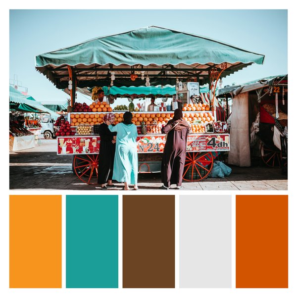 Moroccan Market Warmth