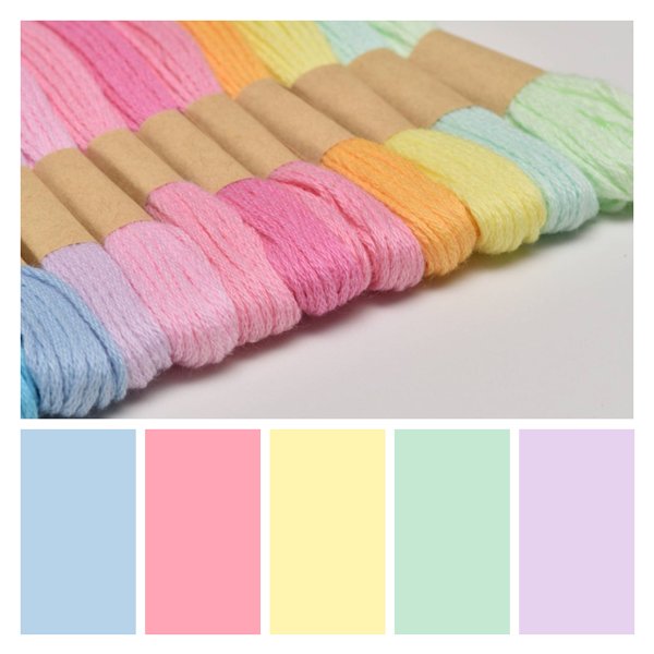 Pastel Thread Harmony