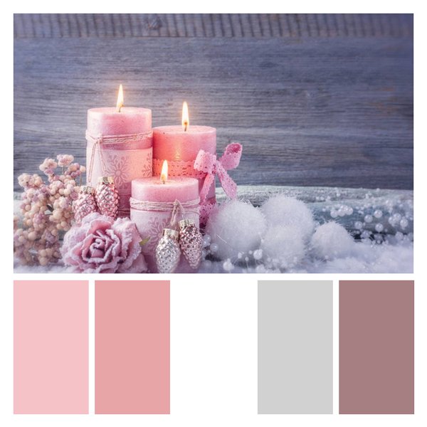 Pink Frosted Serenity