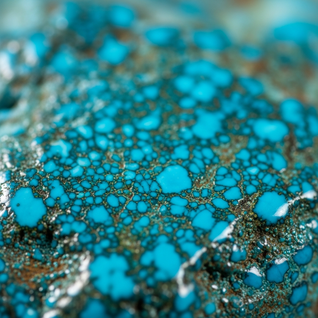 Polished Mineral Veins