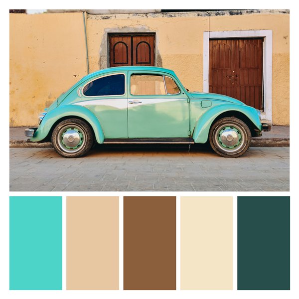 Retro Turquoise