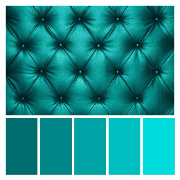 Teal Tufted Luxury