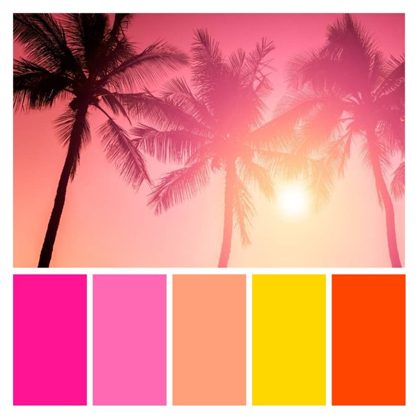 Tropical Sunset Blush