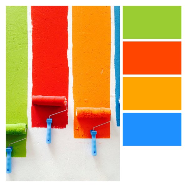 Vibrant Brushstrokes